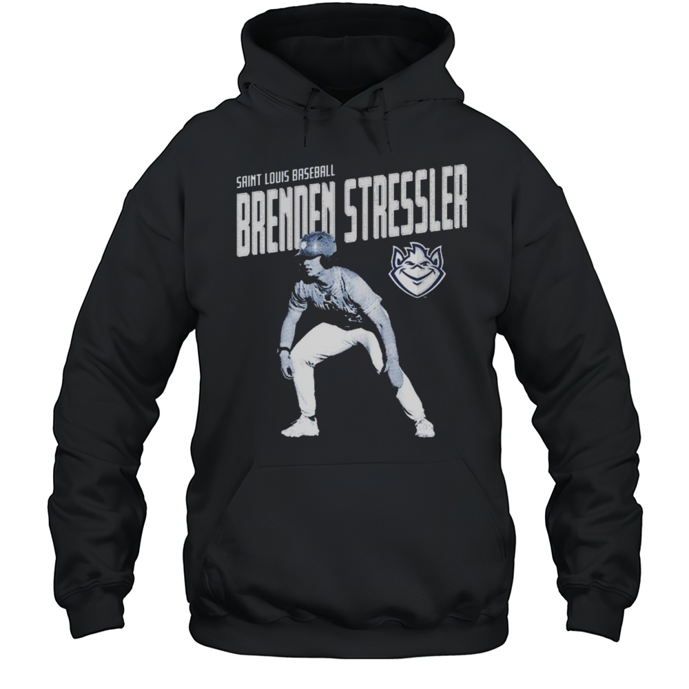 Brenden Stressler Portrait Saint Louis Billikens Baseball NCAA Division I 2025 T-shirt Unisex Hoodie