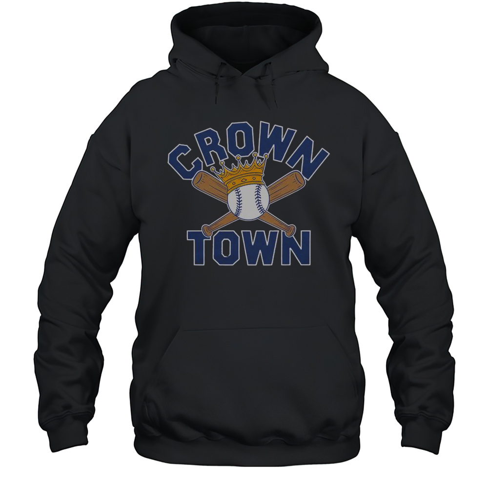 Crown Town Baseball T-Shirt Unisex Hoodie