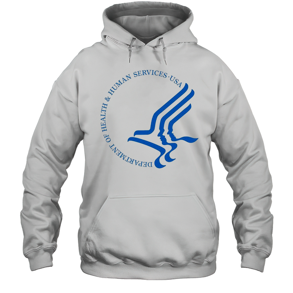 Department Of Health  Human Services USA Logo 2025 T-shirt Unisex Hoodie