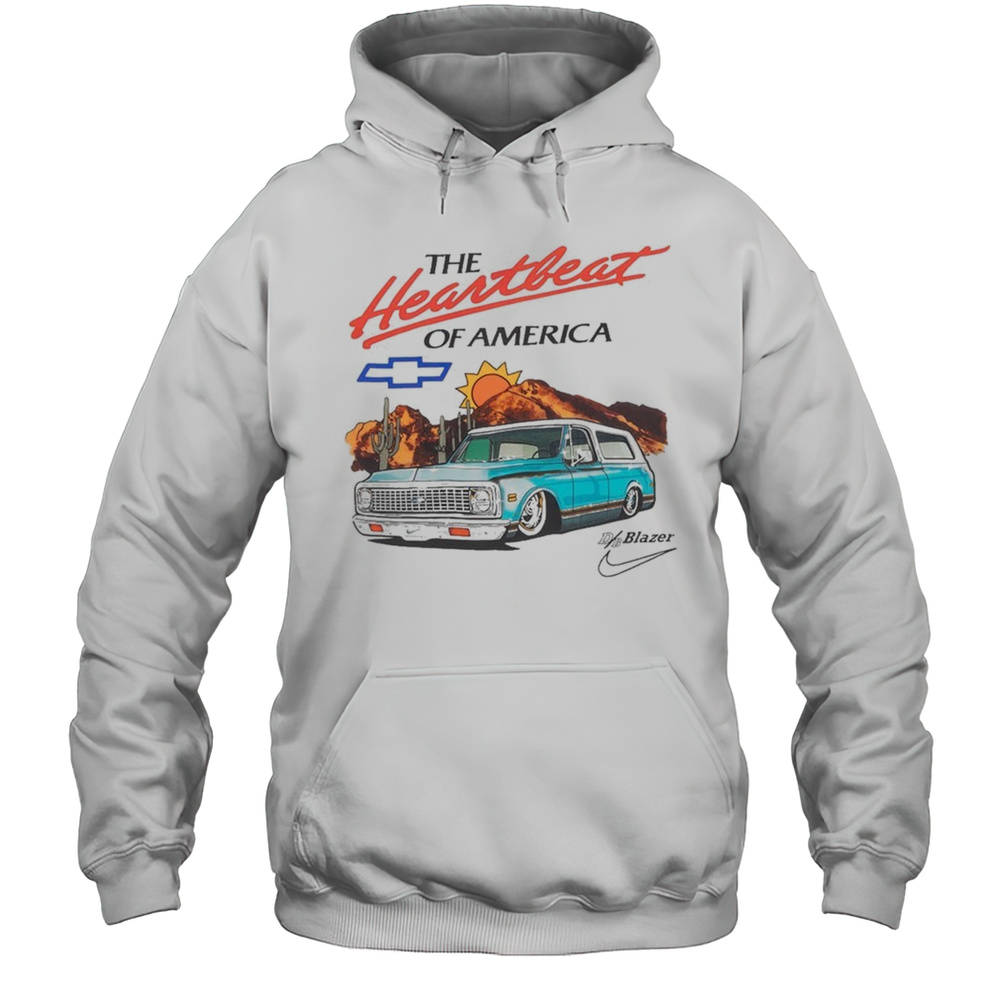 Devin Booker X Chevrolet Max90 The Heartbeat Of America Shirt Unisex Hoodie