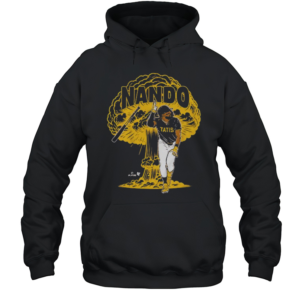 Fernando Tatis Jr Nuked By Nando San Diego Padres MLB T-shirt Unisex Hoodie