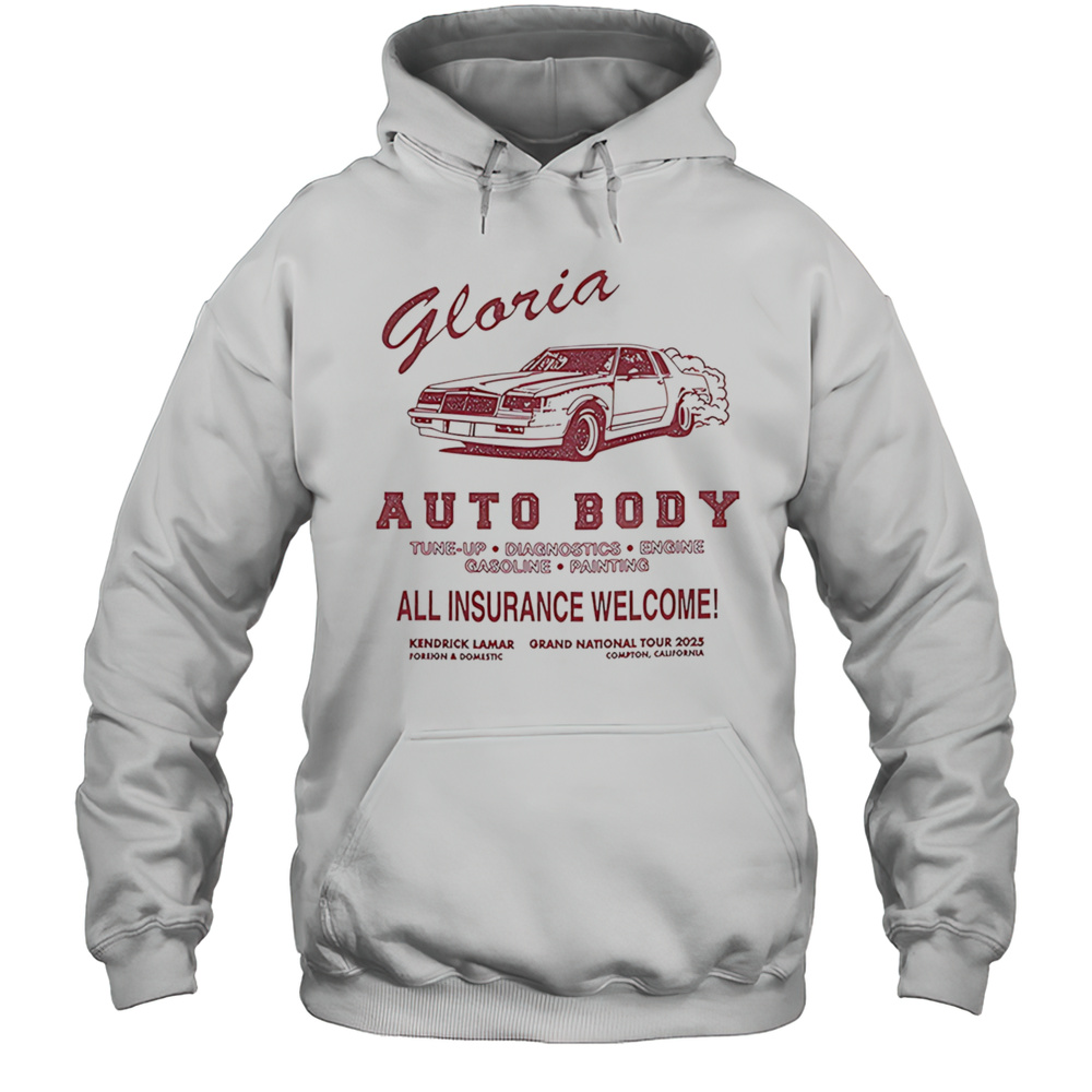 Kendrick Lamar Gloria Auto Body Shirt Unisex Hoodie