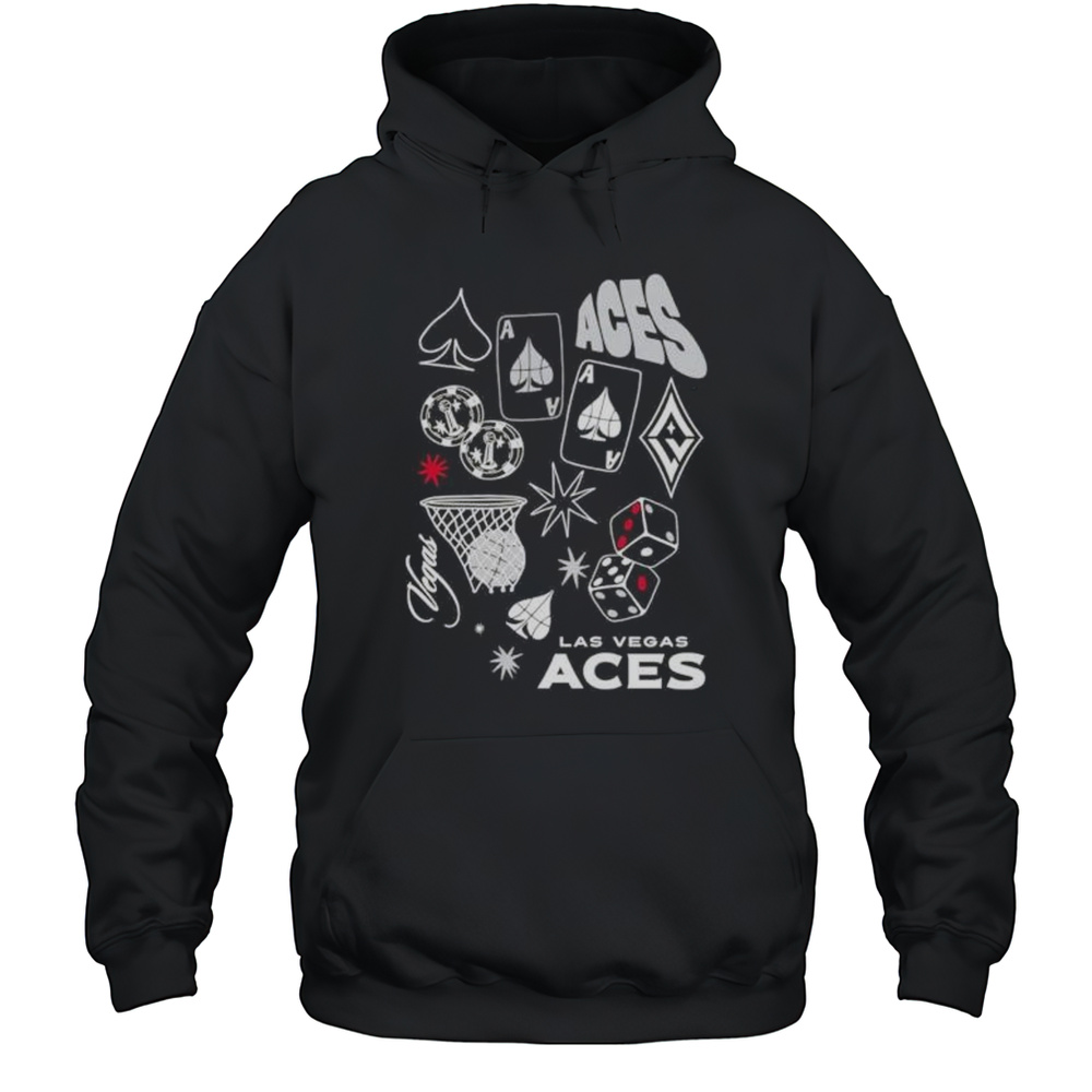 Las Vegas Aces Wallpaper Shirt Unisex Hoodie