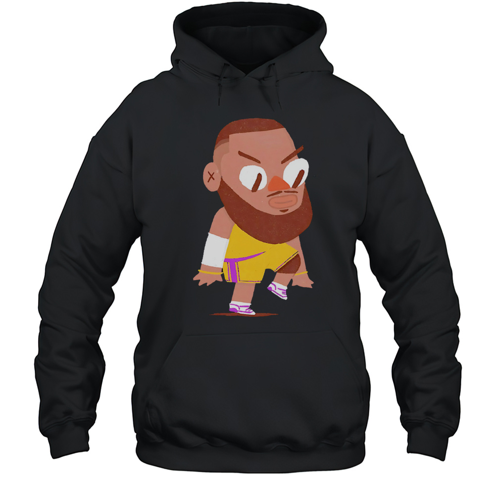 LeBron James Cartoon Caricature Shirt Unisex Hoodie