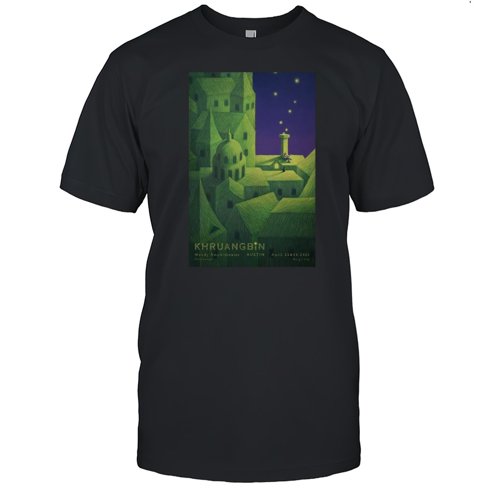 Moody Amphitheater Khruangbin April 23 2025 Shirt
