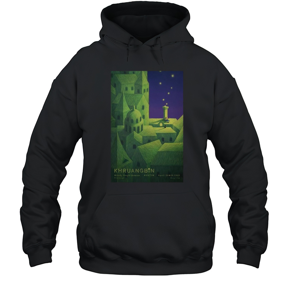 Moody Amphitheater Khruangbin April 23 2025 Shirt Unisex Hoodie