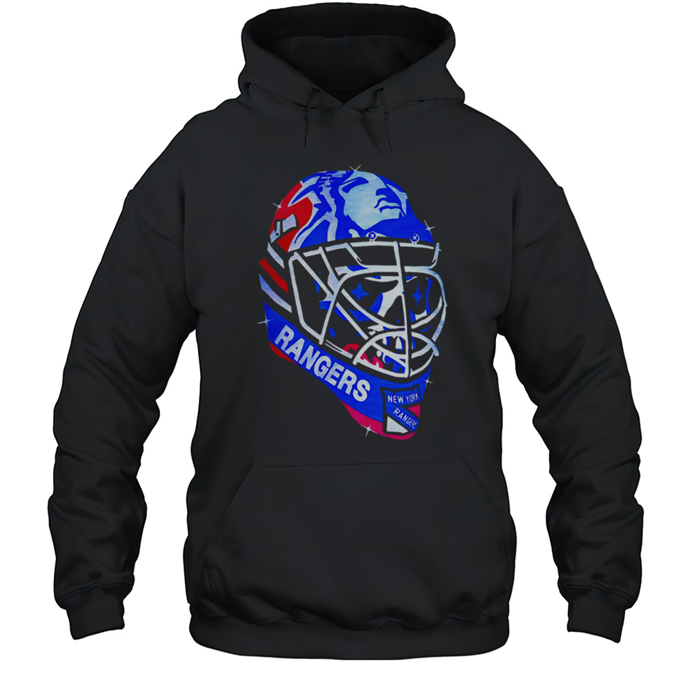New York Rangers Helmet Big Shirt Unisex Hoodie