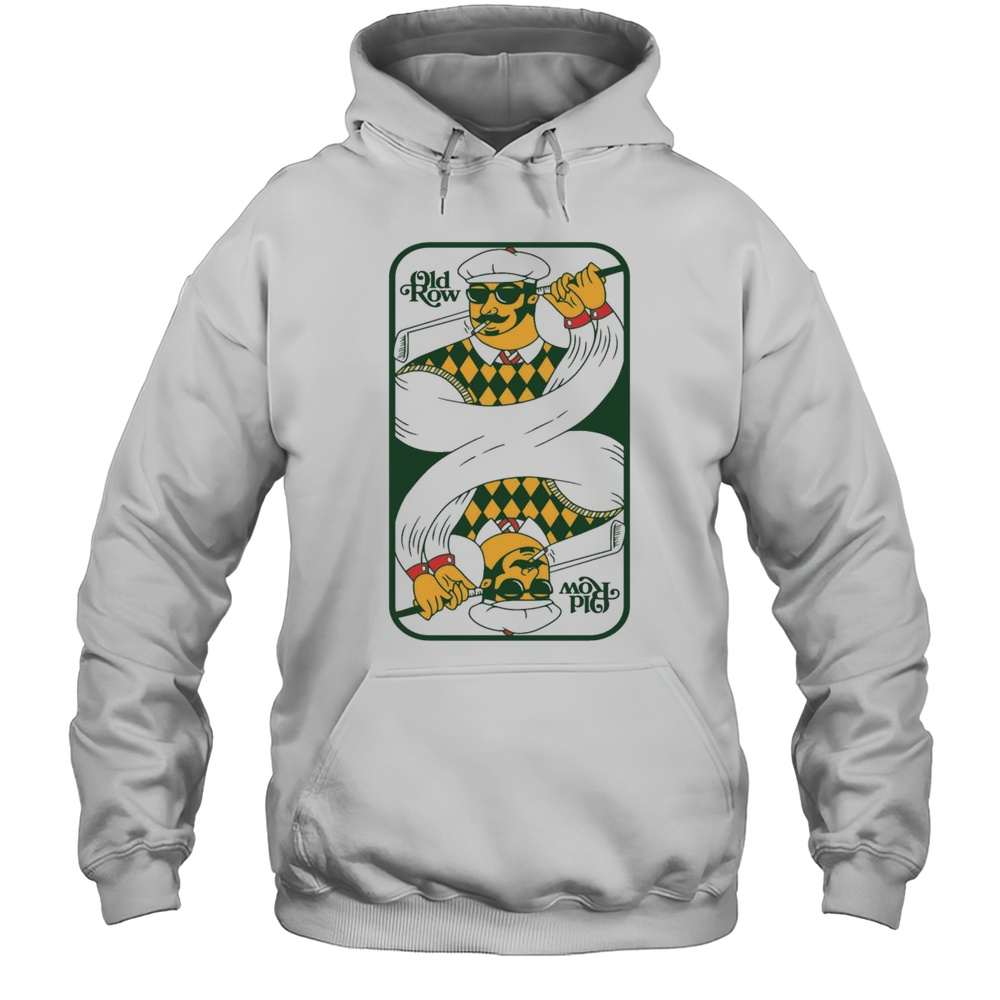 Old Row Golf Playing Card Shirt Unisex Hoodie