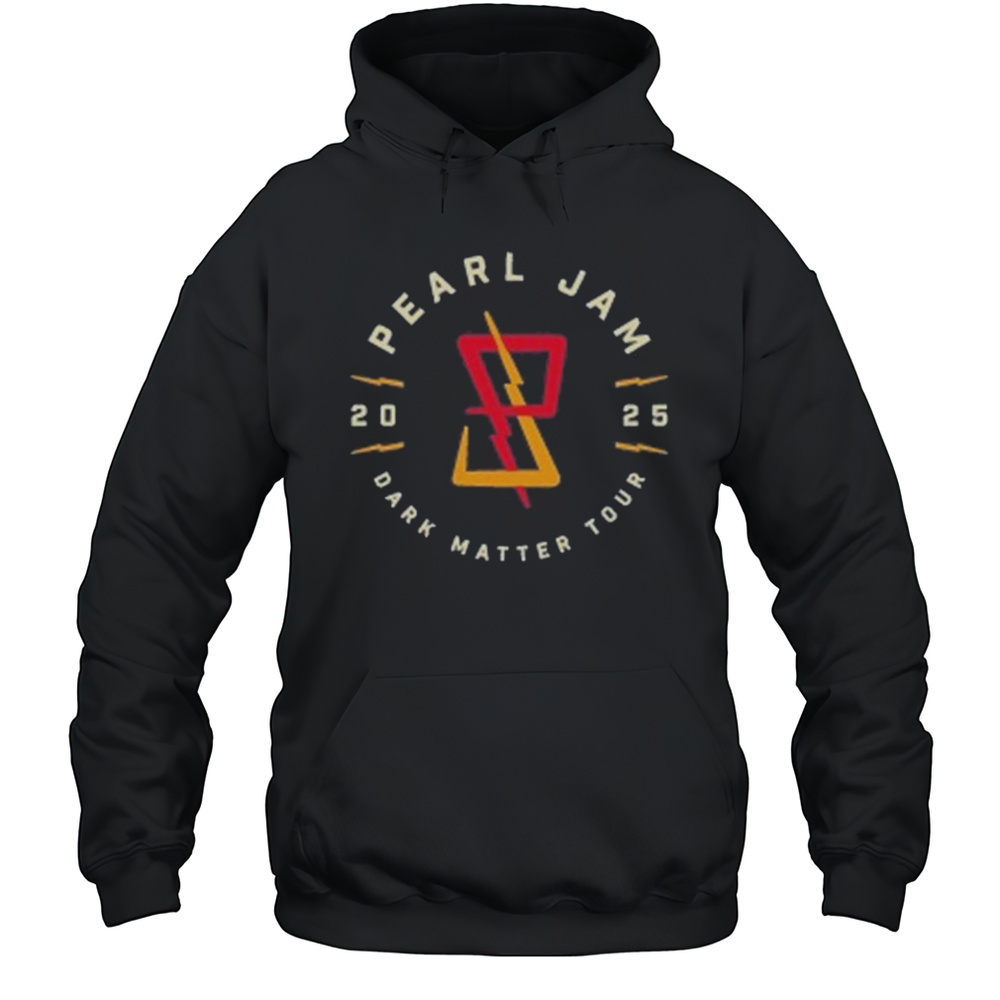 Pearl Jam Strike Through Official Tee Dark Matter Tour 2025 Shirt Unisex Hoodie