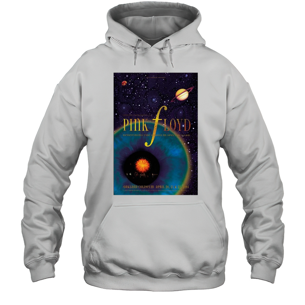 Pink Floyd Redefining The Stadium Spectacular Oakland Coliseum April 20-22 1994 T-shirt Unisex Hoodie