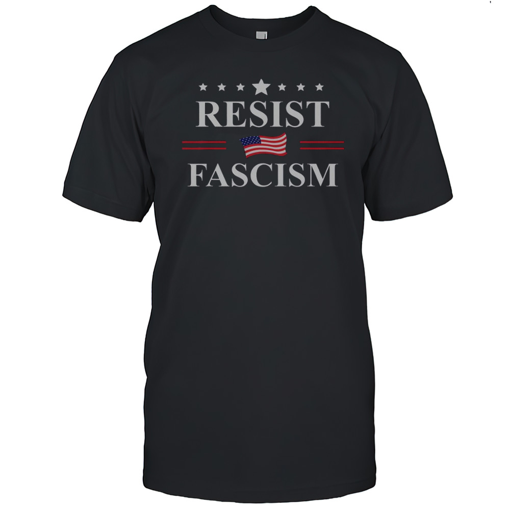 Resist Fascism No Kings Fight Fascism Protest Anti-Fascism T-Shirt