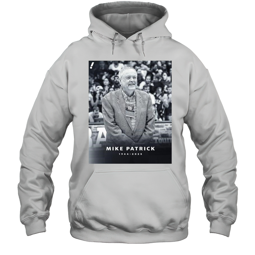 Rest In Peace The NFL Voice For Sunday Night Football Mike Patrick 1944-2025 T-shirt Unisex Hoodie