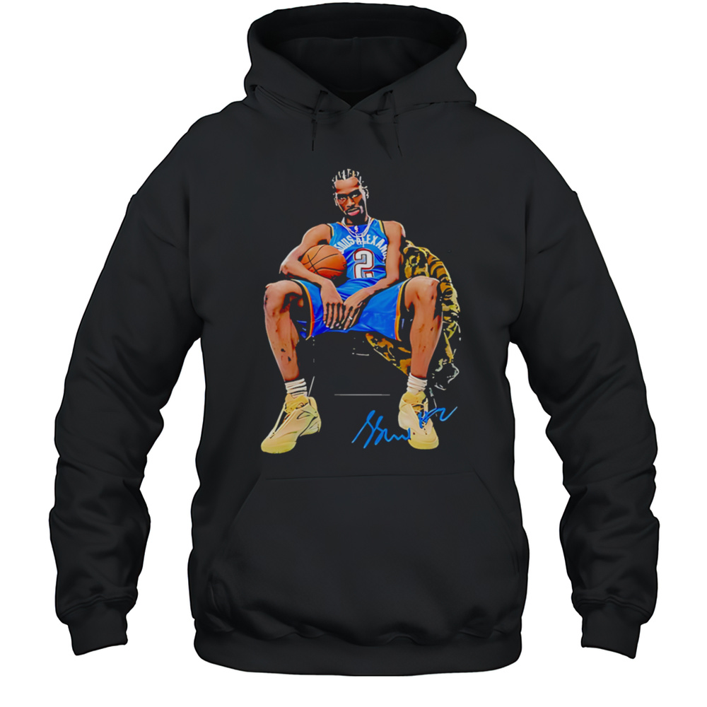 Shutuppls Shai Gilgeous-Alexander Signature Shirt Unisex Hoodie