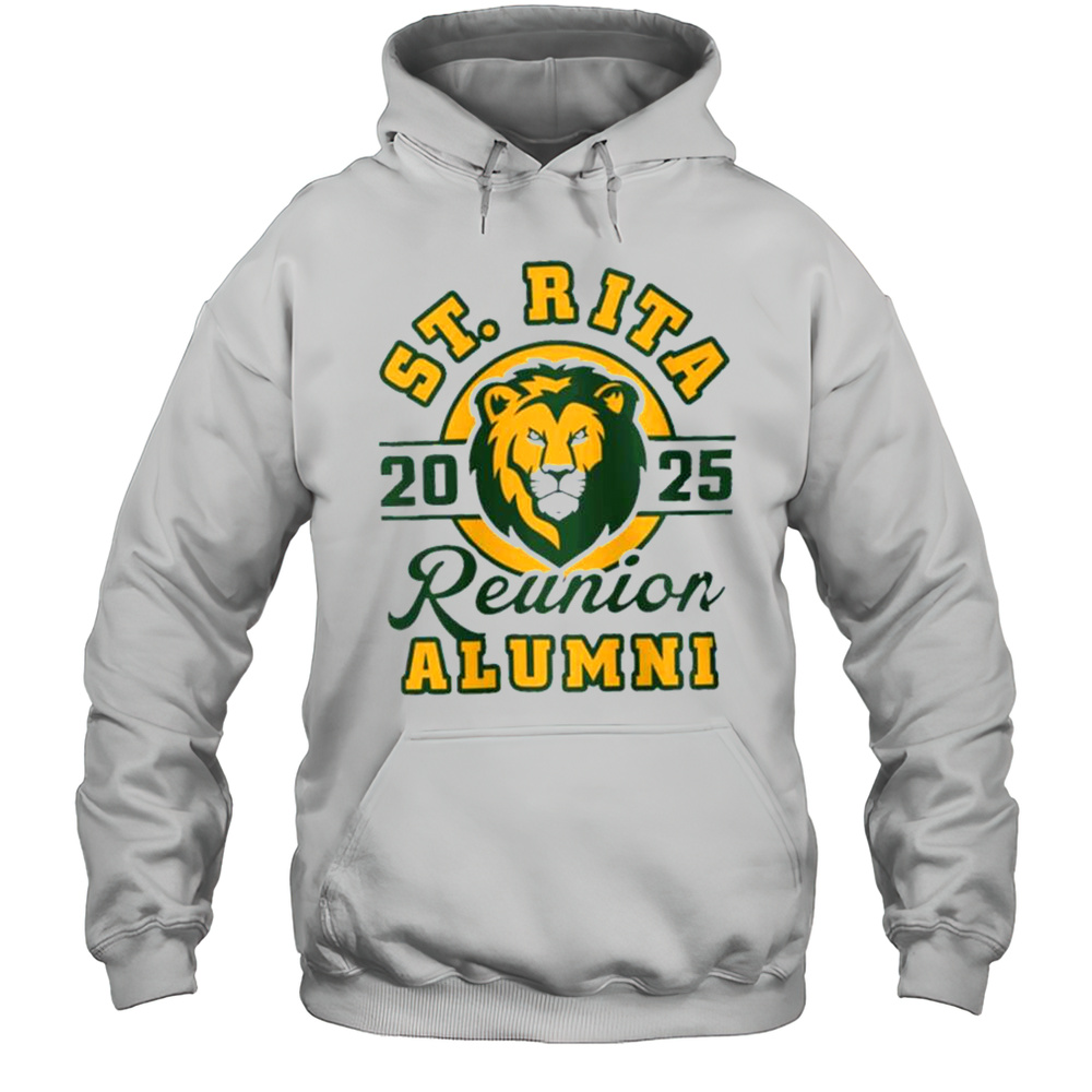 St. Rita Alumni 2025 Reunion Logo Shirt Unisex Hoodie