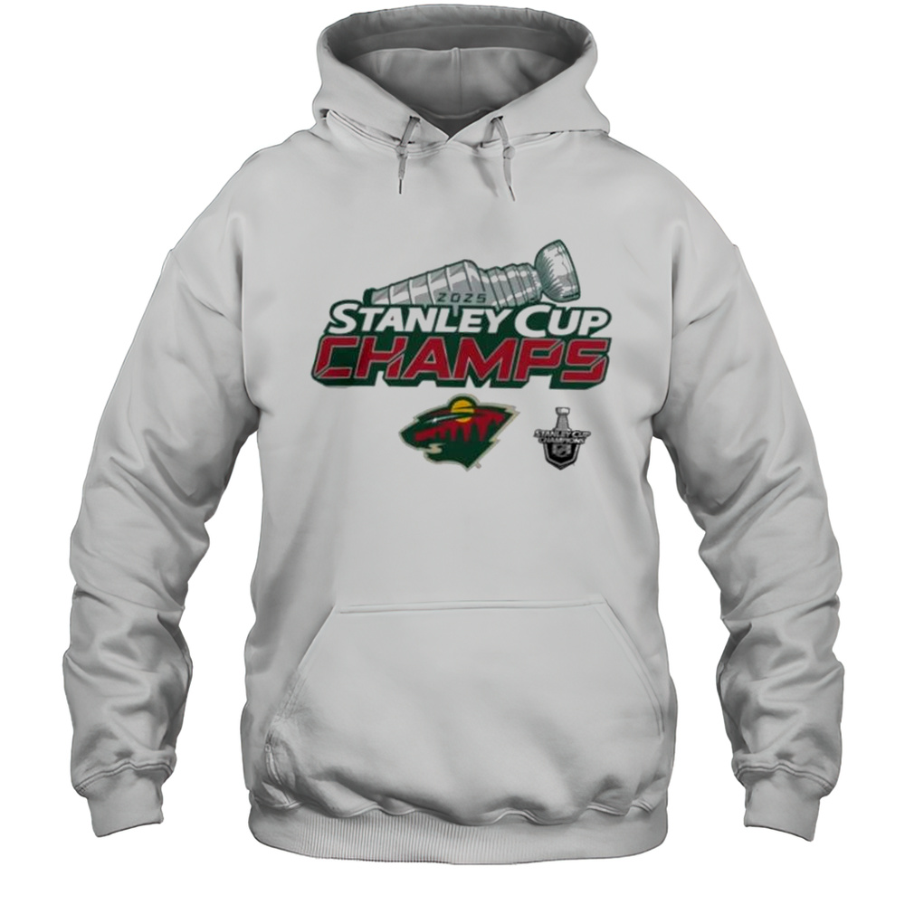Stanley Cup Champs 2025 Minnesota Wild Shirt Unisex Hoodie