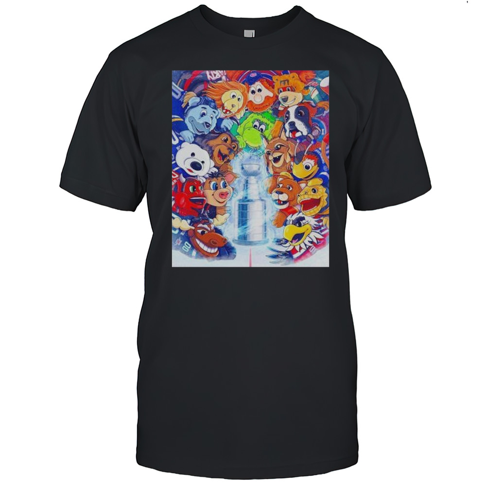 Stanley Cup Playoffs 2025 Mascot Team Shirt
