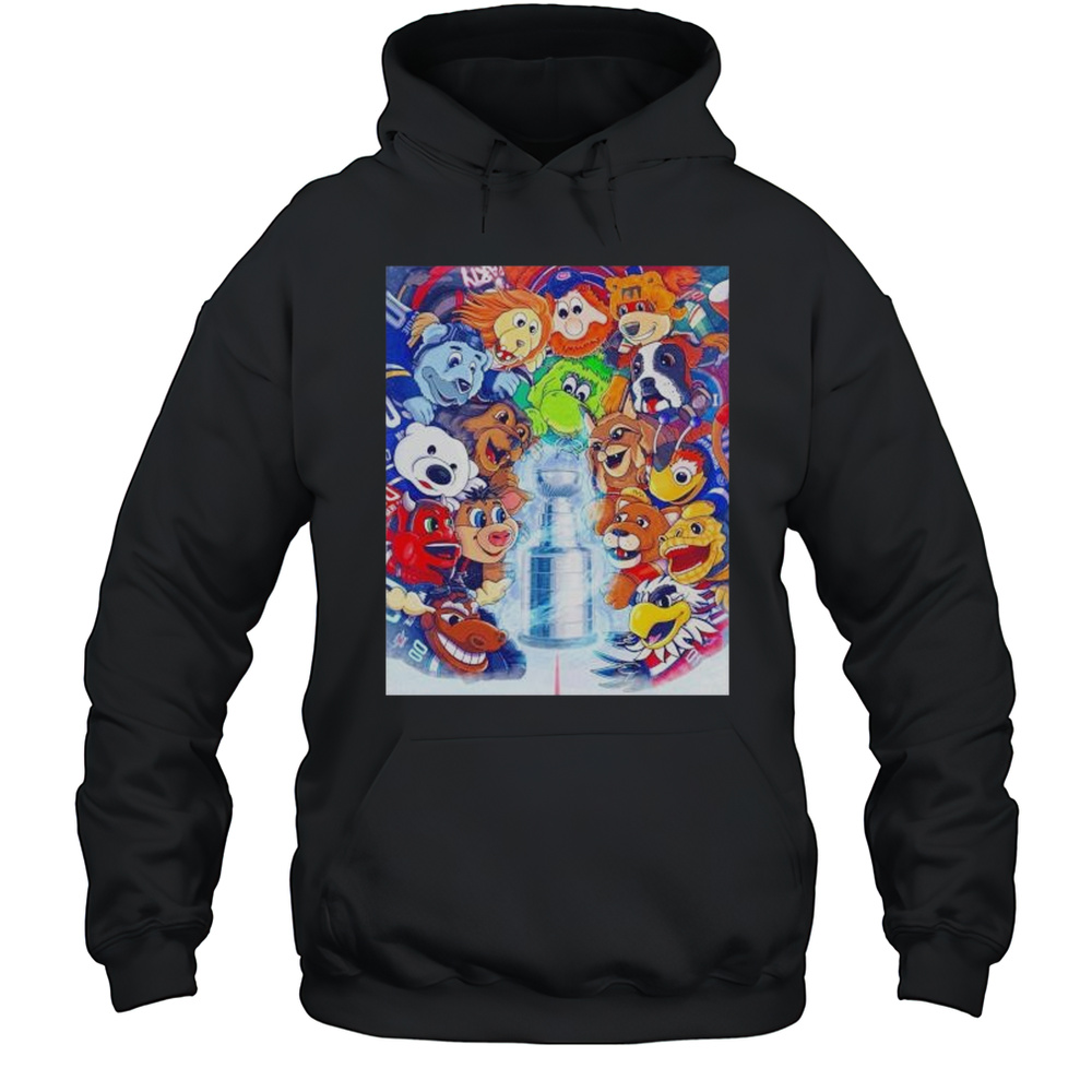 Stanley Cup Playoffs 2025 Mascot Team Shirt Unisex Hoodie