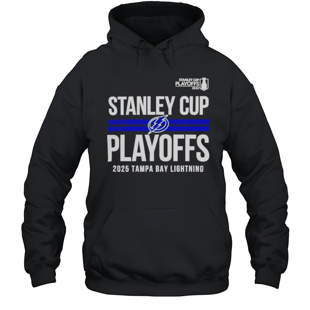 Stanley Cup Playoffs 2025 Tampa Bay Lightning Shirt Unisex Hoodie