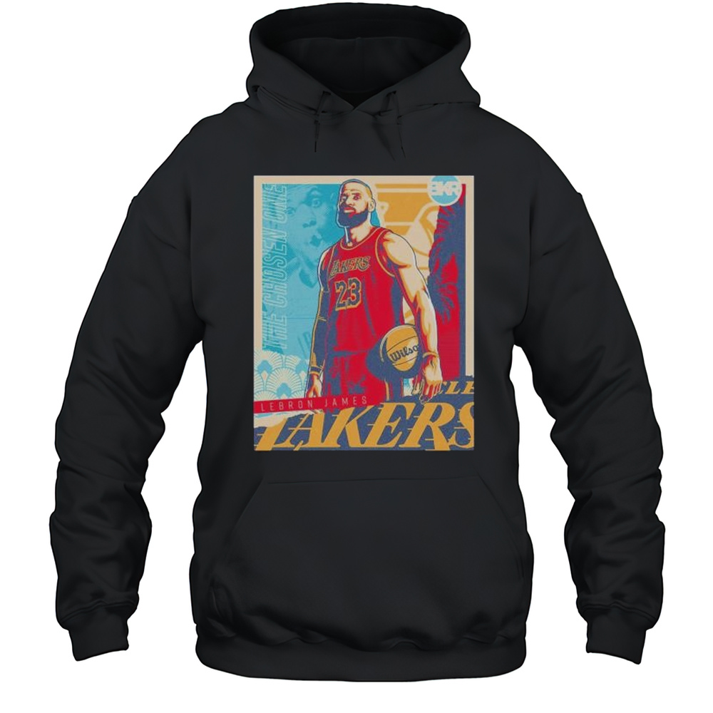 The Chosen One LeBron James Los Angeles Lakers Shirt Unisex Hoodie