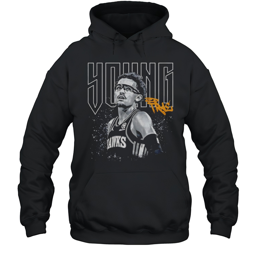 Trae Young Atlanta Hawks NBA Basketball 2025 Vintage Shirt Unisex Hoodie