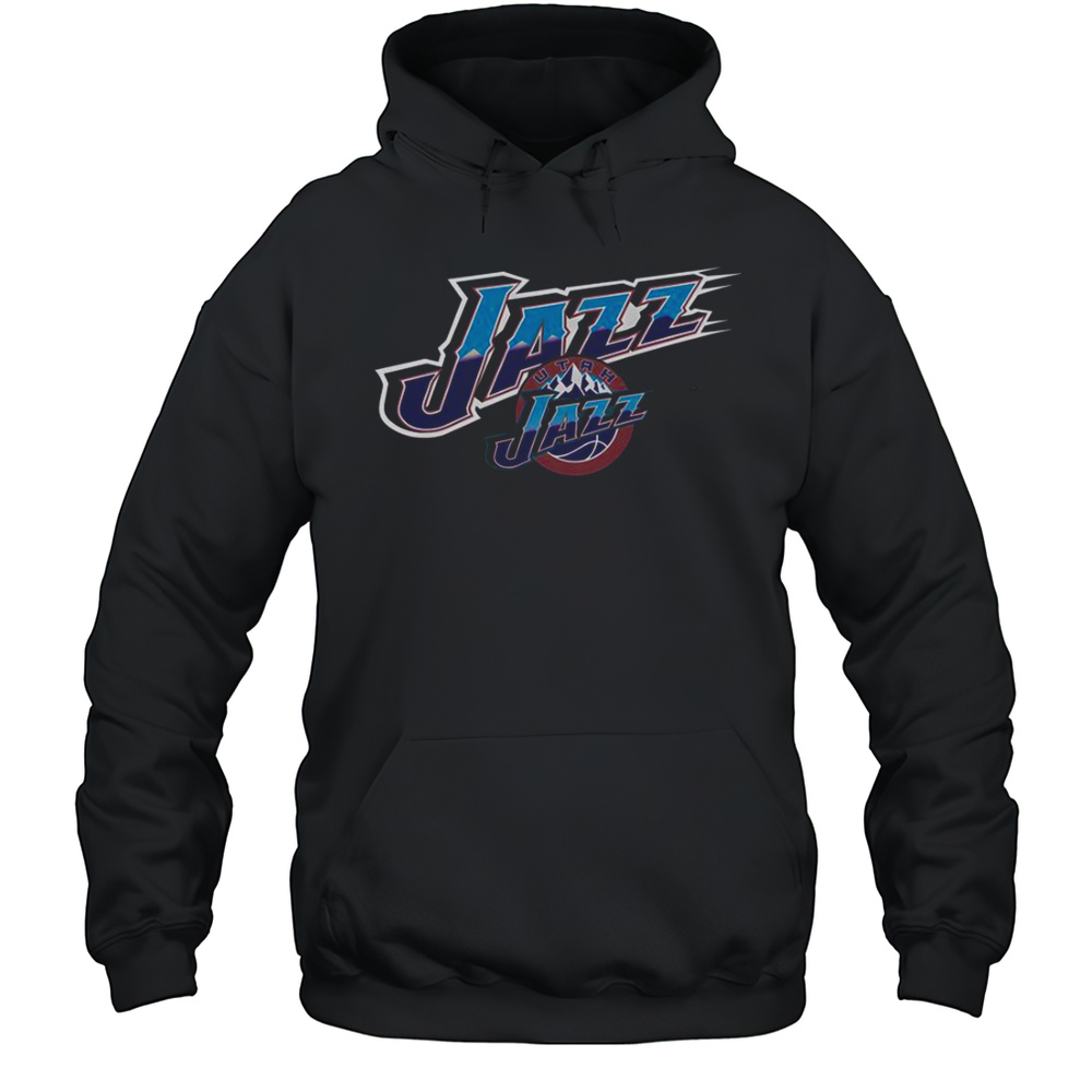 Utah Jazz Hardwood Classics Evergreen T-Shirt Unisex Hoodie