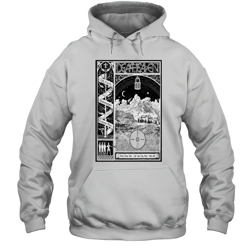 Deafheaven At Metro Music Hall In Salt Lake City UT On Apr 28 2025 Tour T-shirt Unisex Hoodie