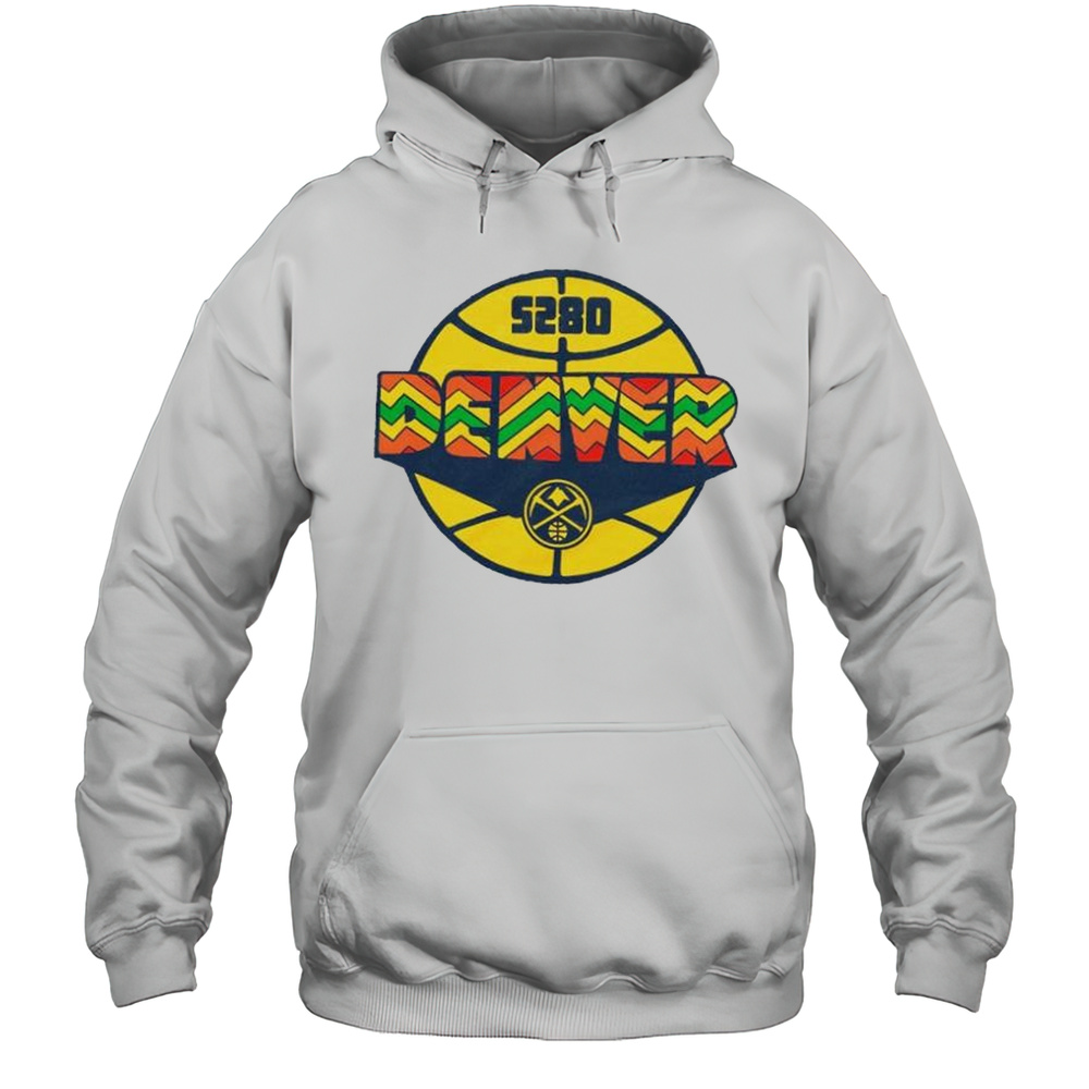Denver Nuggets 5280 City Logo Shirt Unisex Hoodie