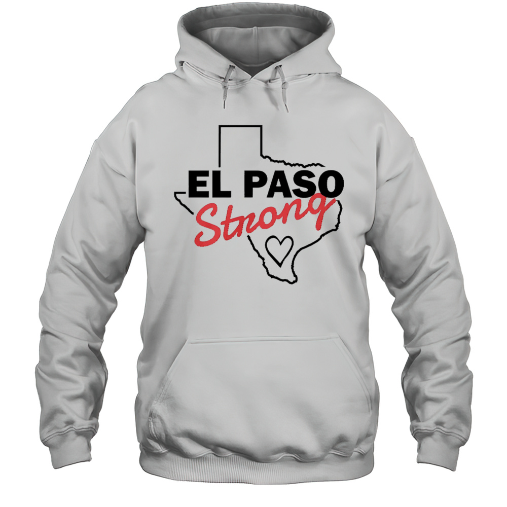 EL Paso Strong Map Shirt Unisex Hoodie