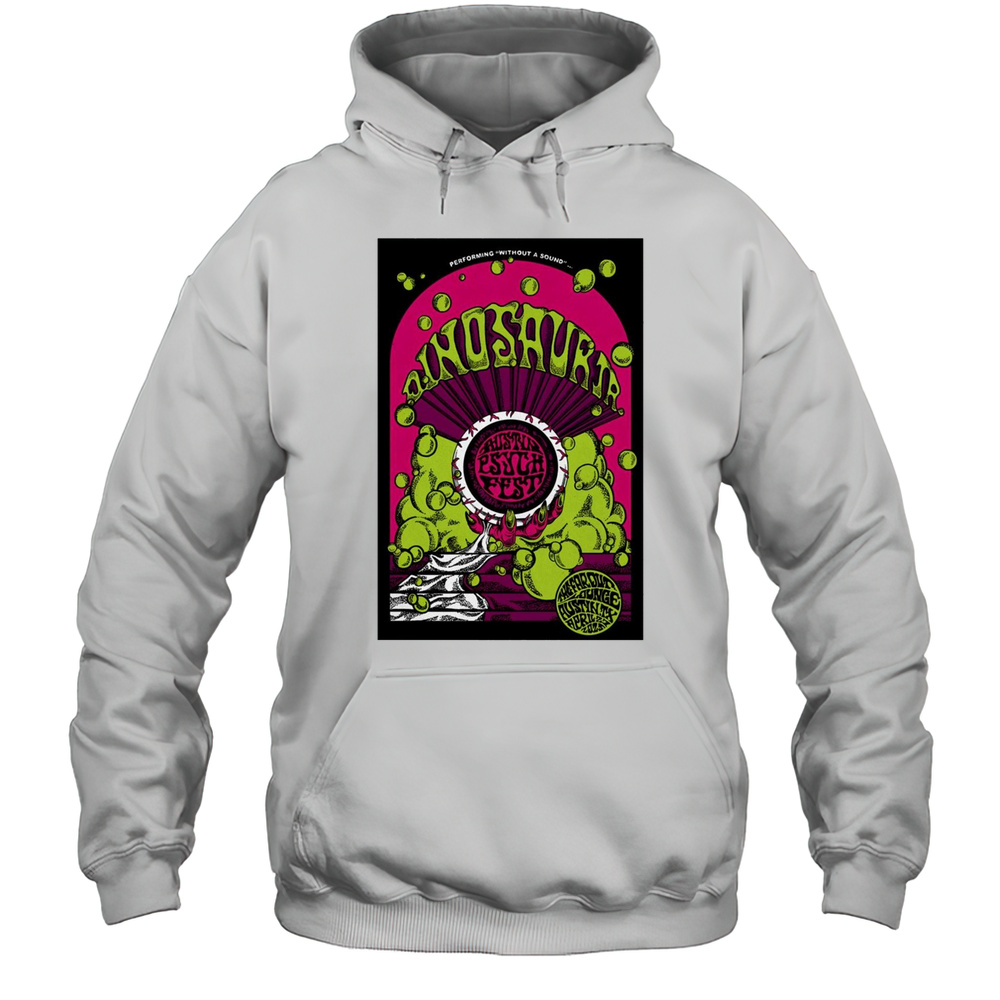 Performing Without A Sound Dinosaur Jr. April 27 2025 Texas Event T-shirt Unisex Hoodie