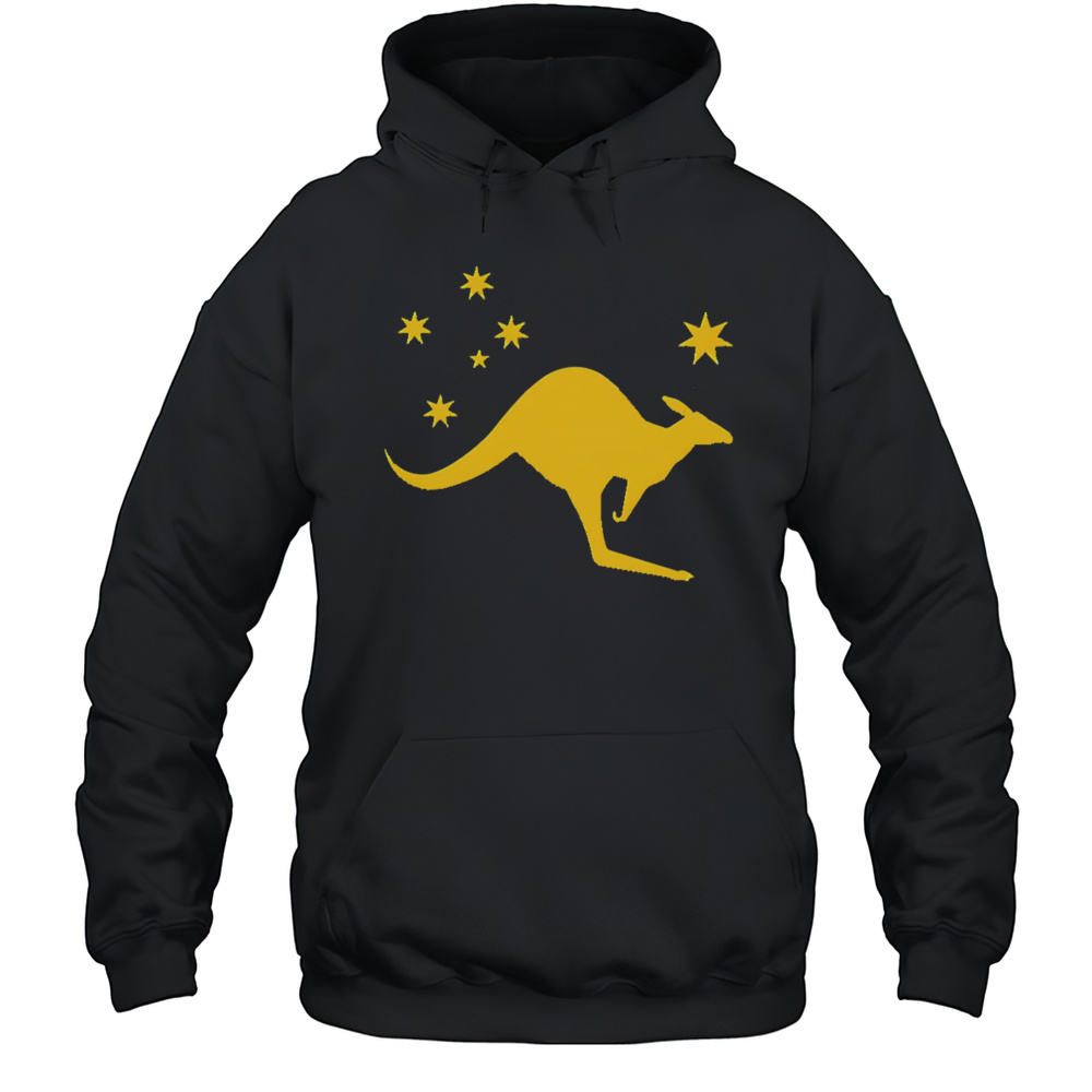 Australia Kangaroo National Flag Shirt Unisex Hoodie