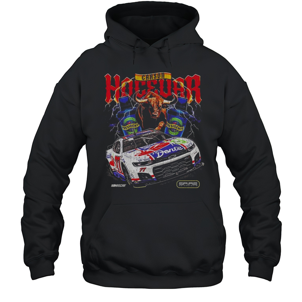 Carson Hocevar E2 Apparel Black Chilis Car Shirt Unisex Hoodie