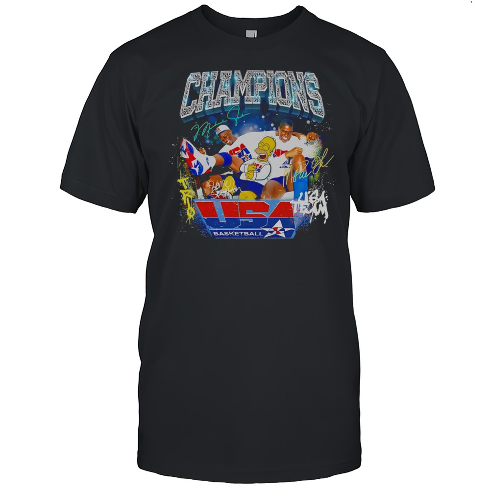 Champions USA Basketball Team Shirt