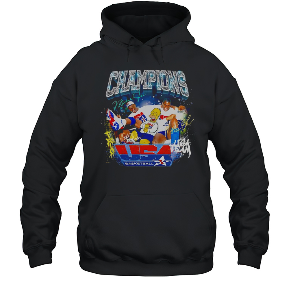 Champions USA Basketball Team Shirt Unisex Hoodie