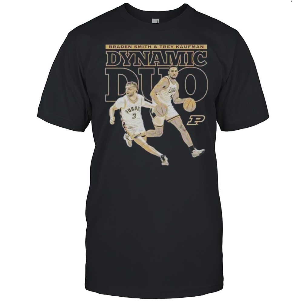 Dynamic Duo Braden Smith And Trey Kaufman Purdue Boilermakers Shirt