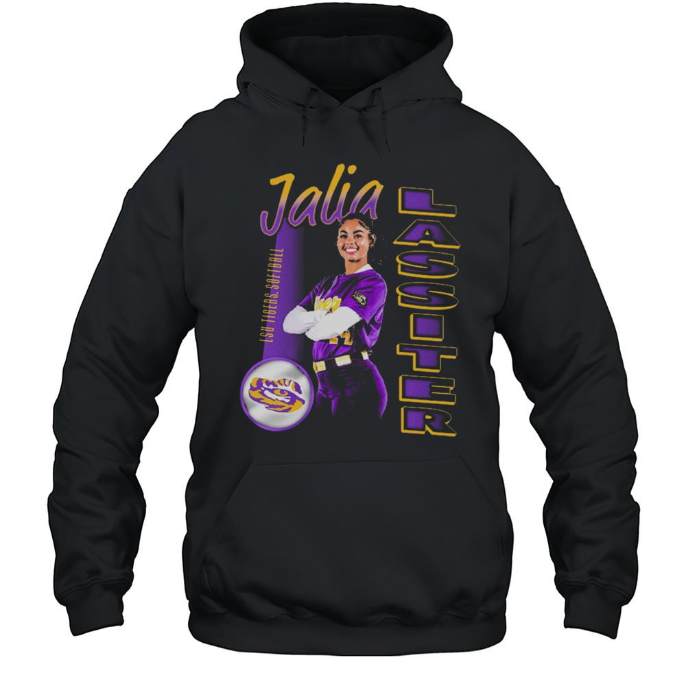 Jalia Lassiter Lsu Tigers Softball Ncaa Division I Retro Graphic T-shirt Unisex Hoodie