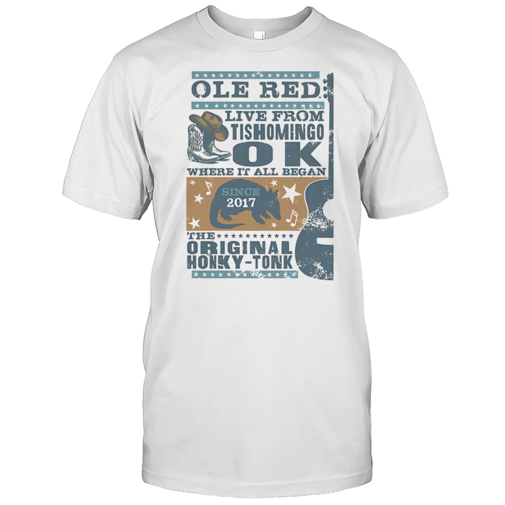Ole Red Tishomingo Poster Shirt