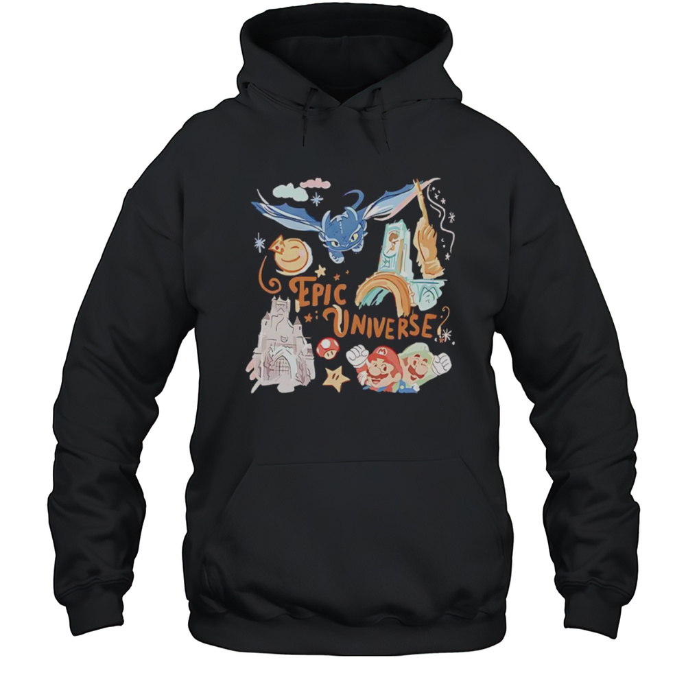 Orlando Park Epic Universe Shirt Unisex Hoodie