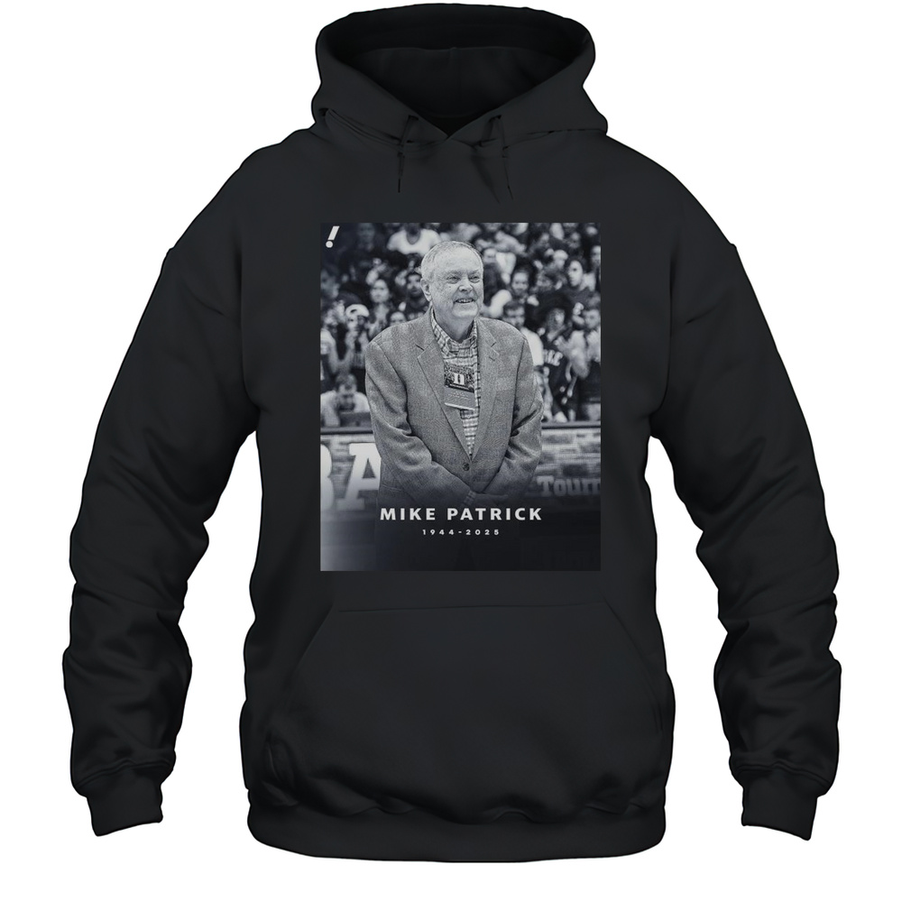 Rest In Peace The Nfl Voice For Sunday Night Football Mike Patrick 1944 2025 Shirt Unisex Hoodie