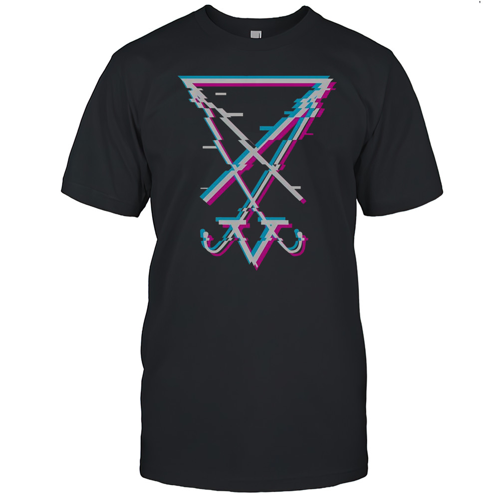 Sigil Of Lucifer Symbol Aesthetic Gothic T-Shirt
