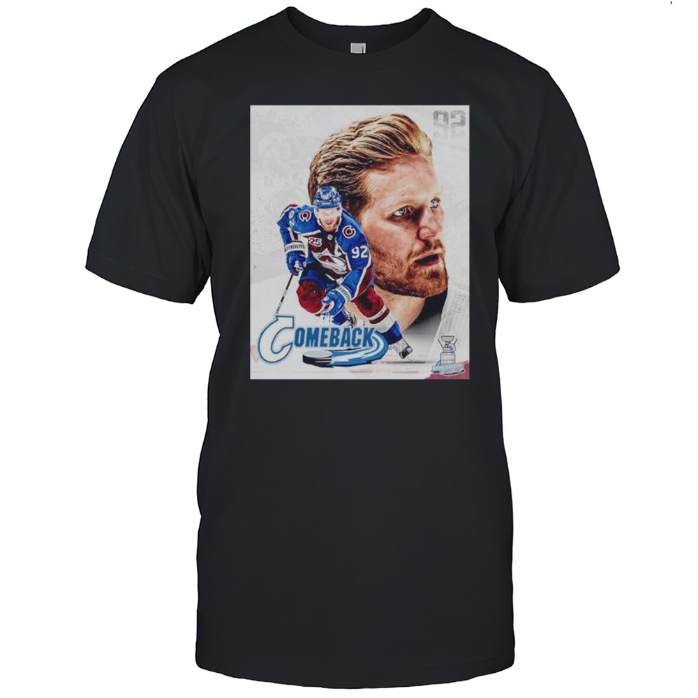 The Comeback Gabriel Landeskog Colorado Avalanche Shirt