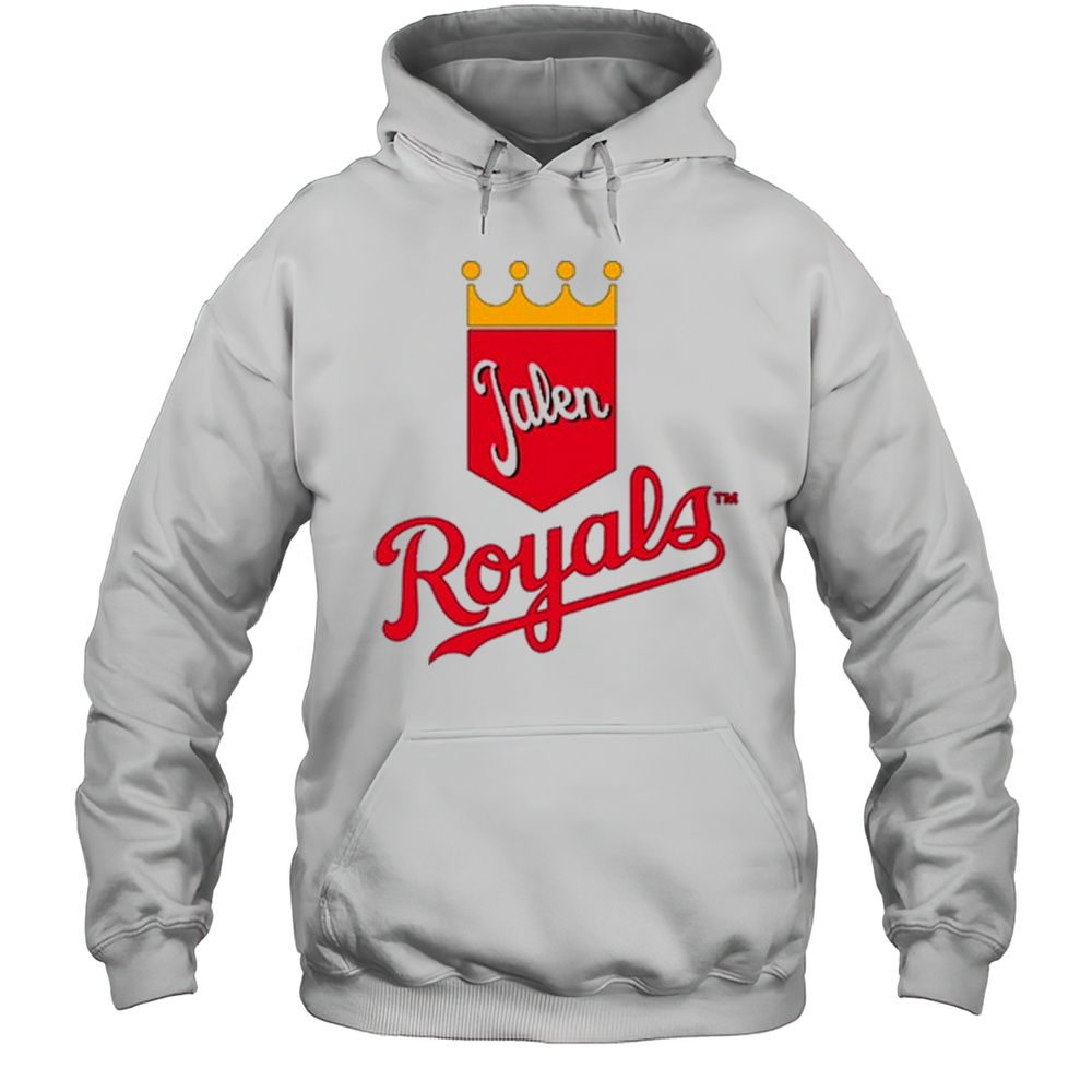 2025 Claywendler Jalen Royals Kansas City Chiefs Logo T-shirt Unisex Hoodie