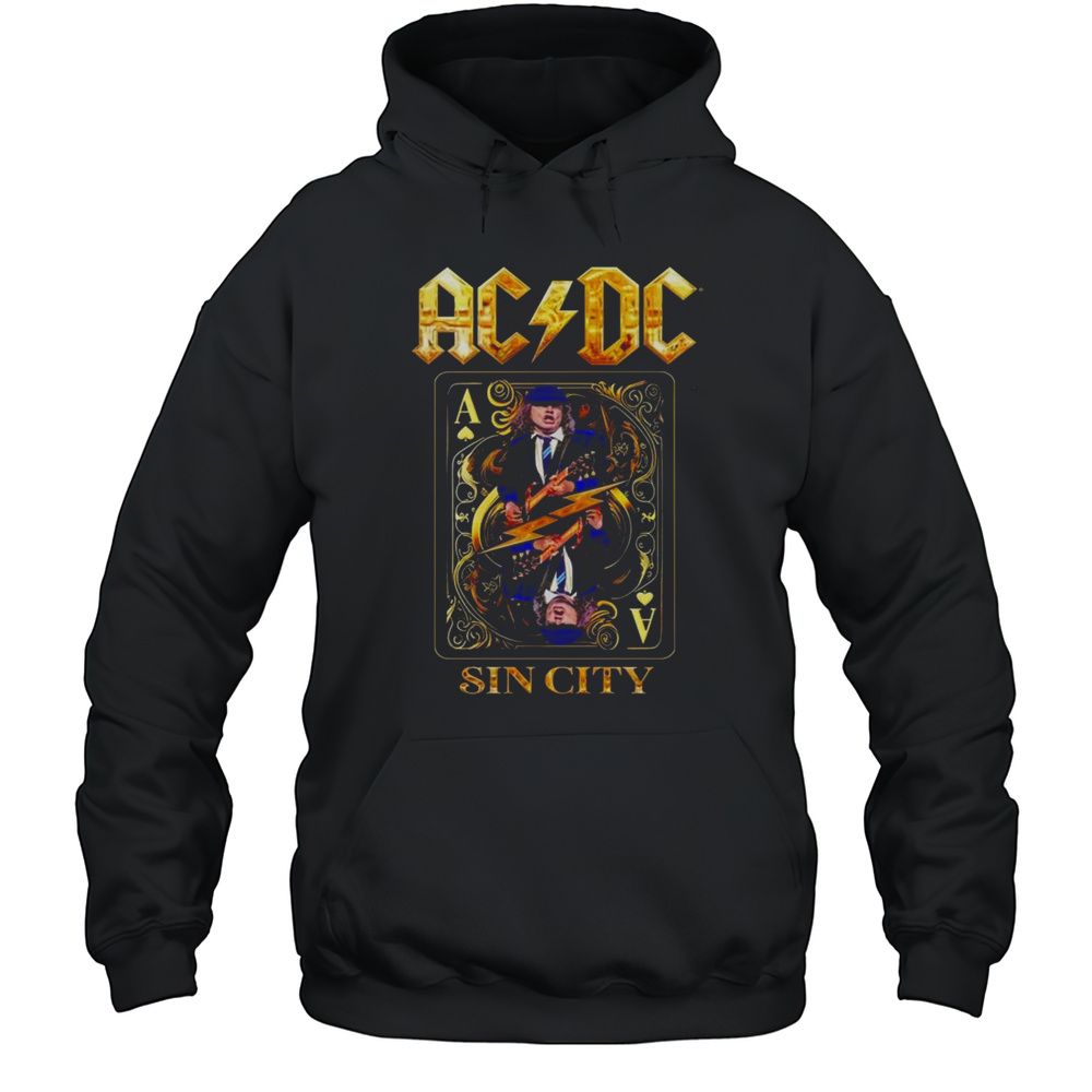 AC DC Las Vegas PWR UP Sin City Tour 2025 Shirt Unisex Hoodie