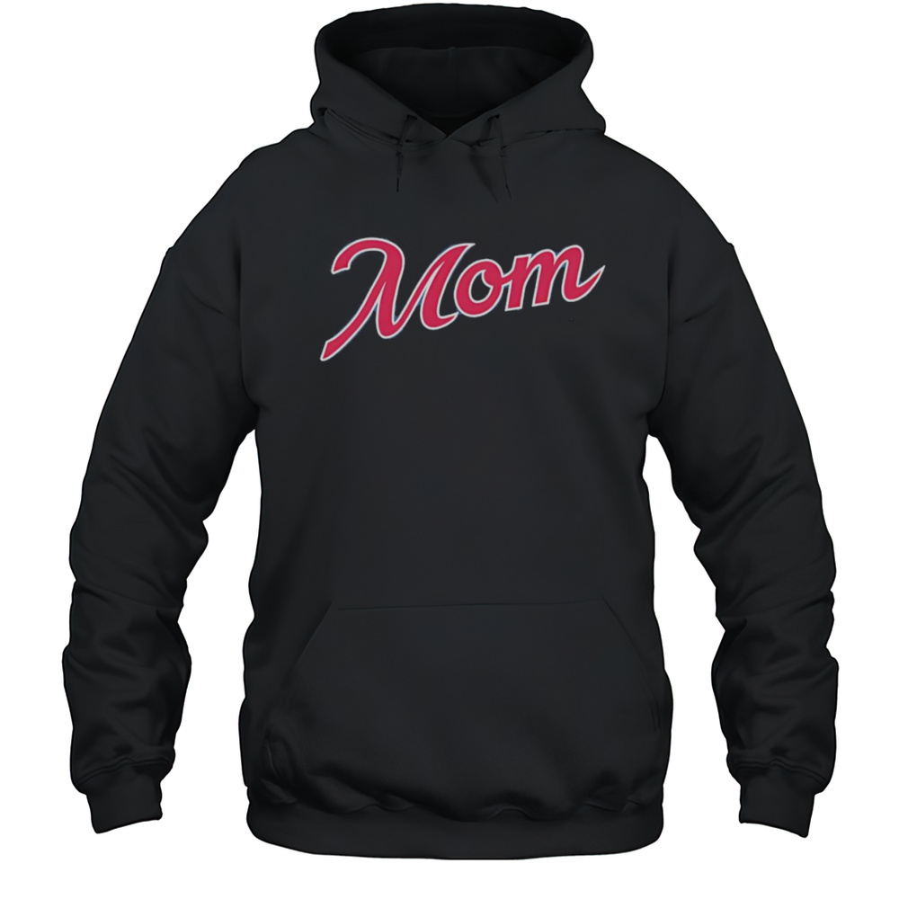 Atlanta Baseball Mom Shirt Unisex Hoodie