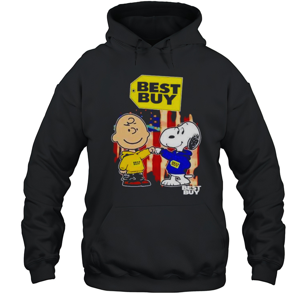 Best Buy Charlie Brown And Snoopy Shirt Unisex Hoodie