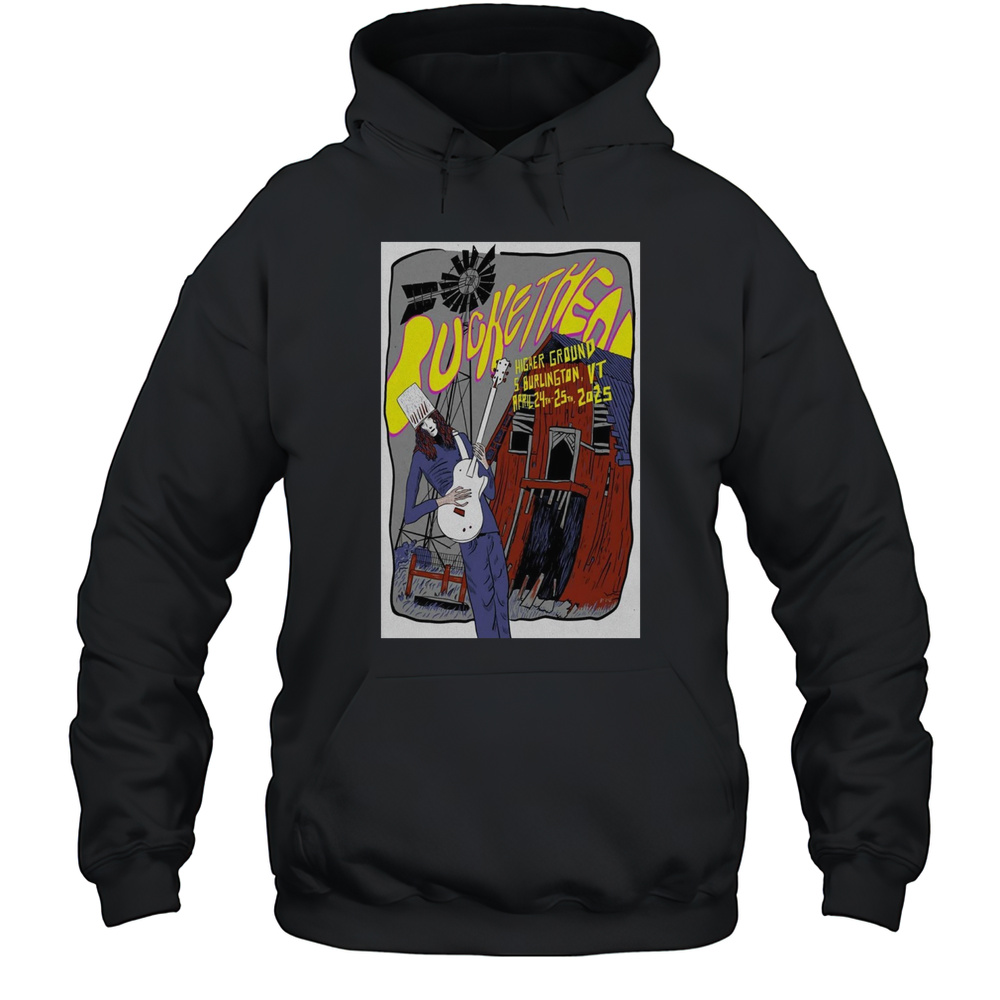 Buckethead Higher Ground Music Hall South Burlington VT April 24-25 2025 T-shirt Unisex Hoodie