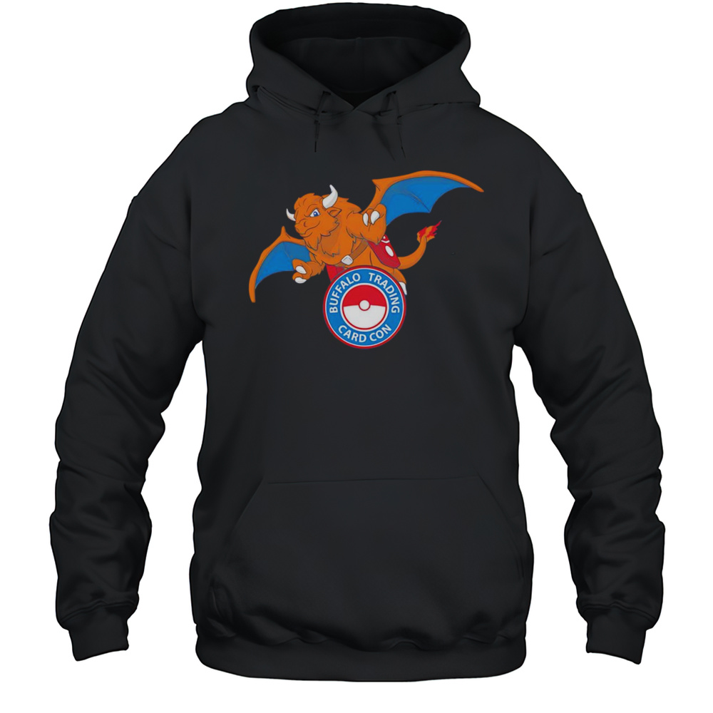 Buffalo Trading Card Con Shirt Unisex Hoodie
