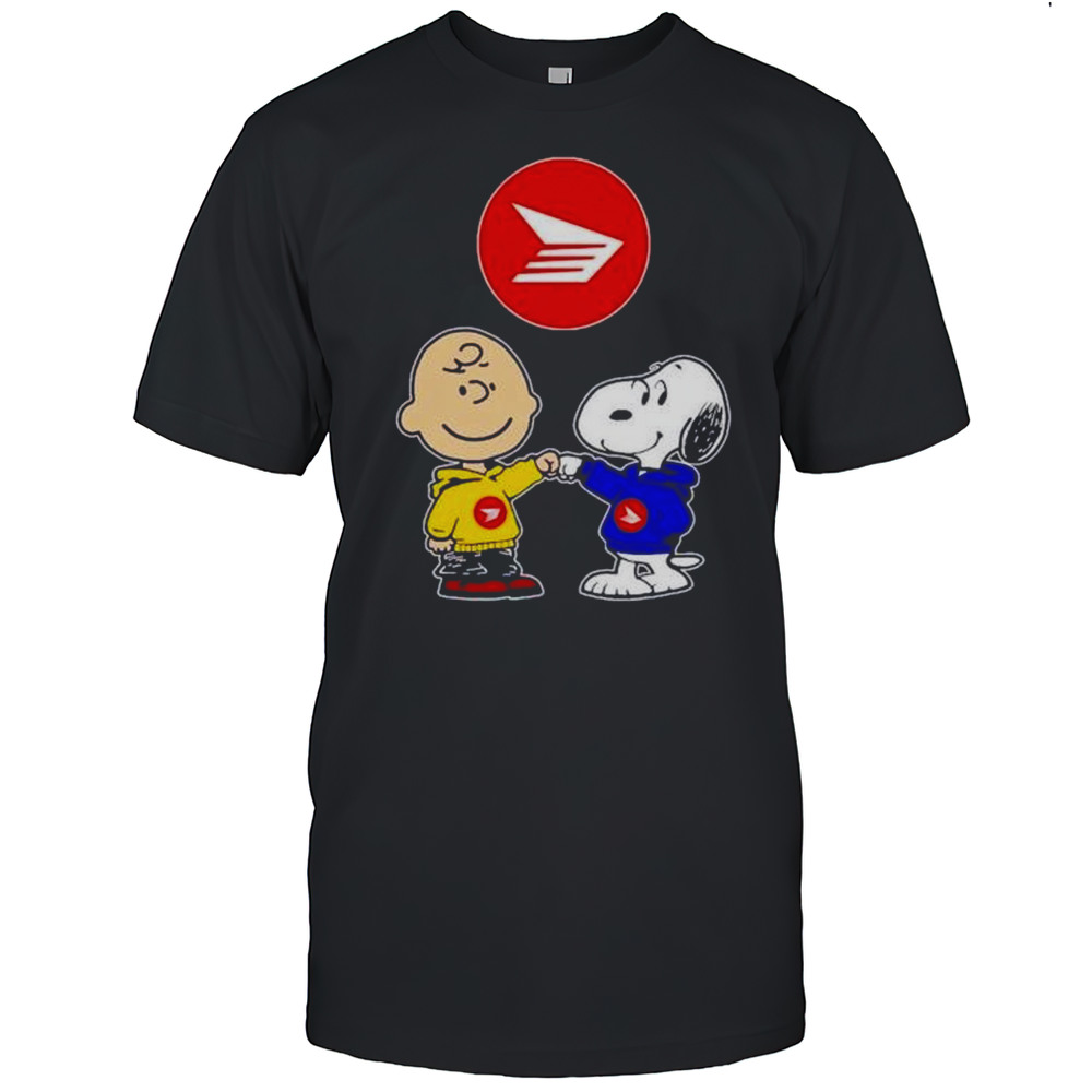 Canada Post Charlie Brown And Snoopy Shirt