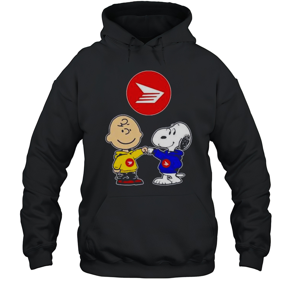 Canada Post Charlie Brown And Snoopy Shirt Unisex Hoodie