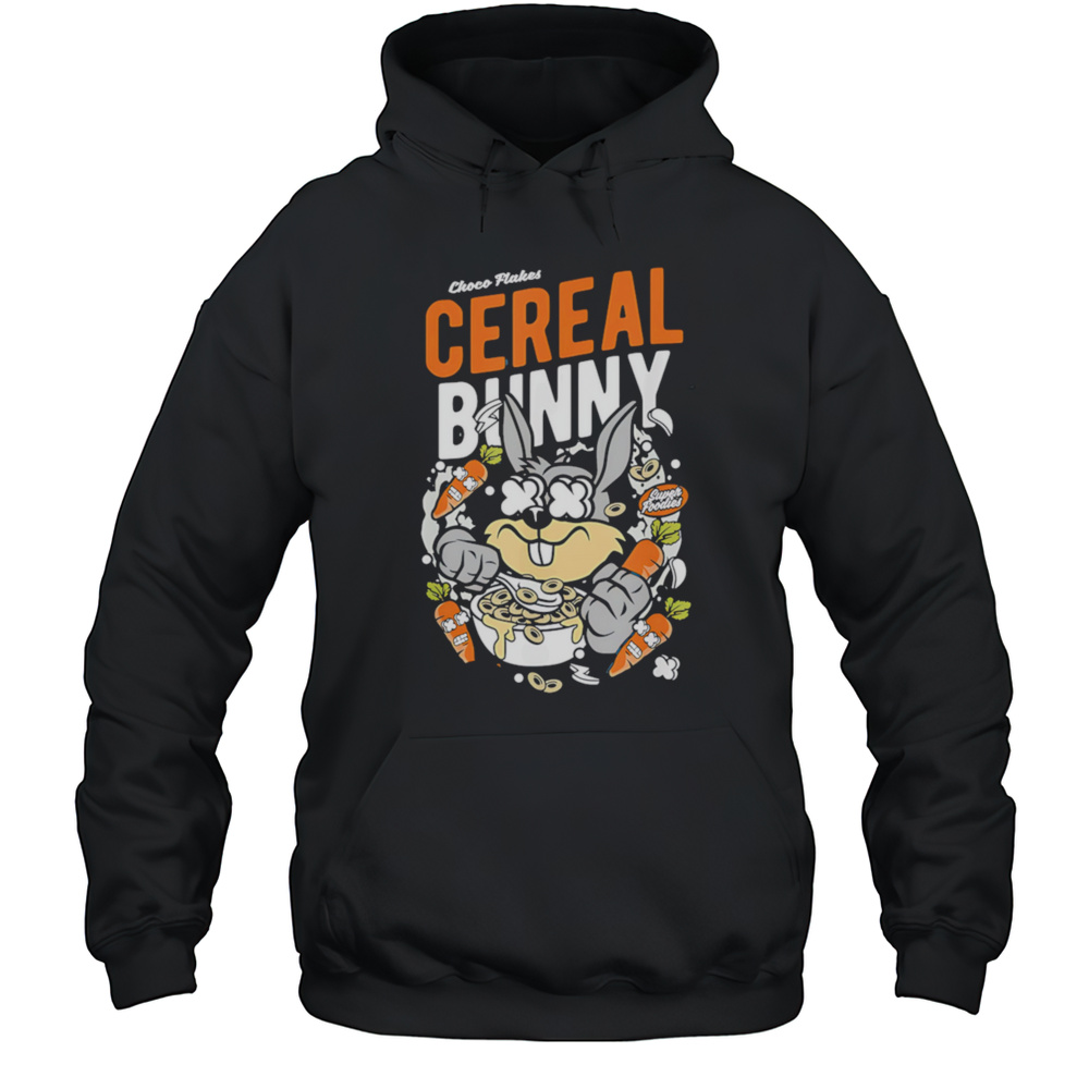 Choco Flakes Cereal Bunny Shirt Unisex Hoodie
