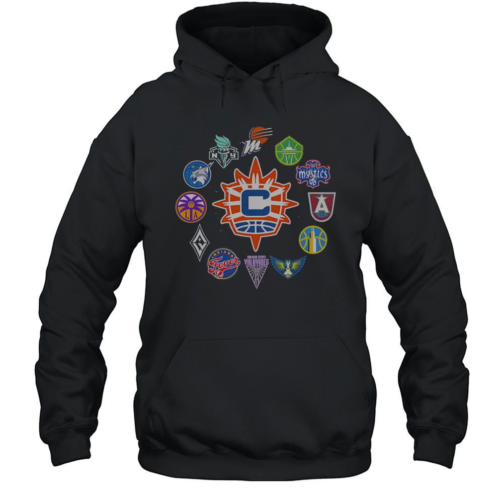Connecticut Sun X WNBA Teams T-Shirt Unisex Hoodie